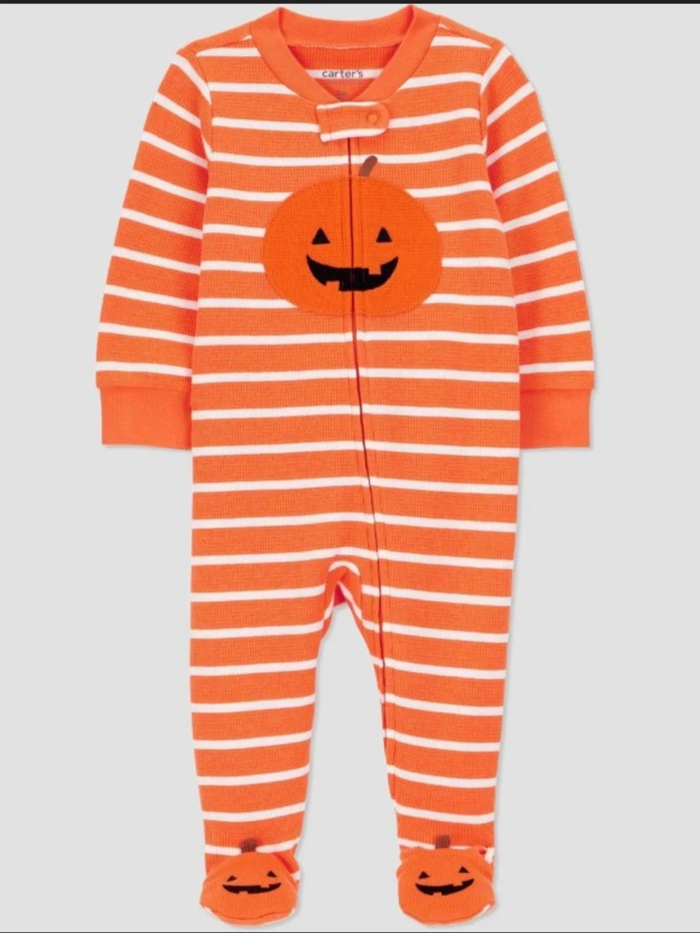 🖤🎃 NWT Carter’s Halloween Sleeper Bundle - 3 Months - Set of 2 - Lil Pumpkin 🎃🖤